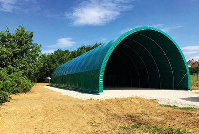 Oblouková hala 9,45 x 14 m