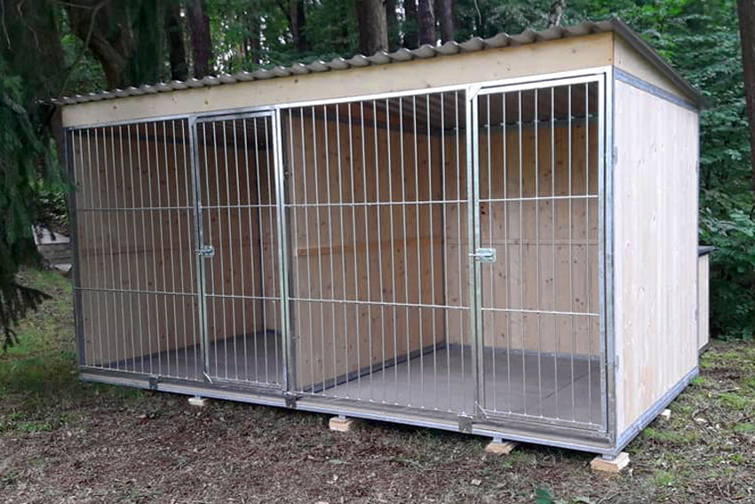 Dvojkotec pre psov 2 x 4 m