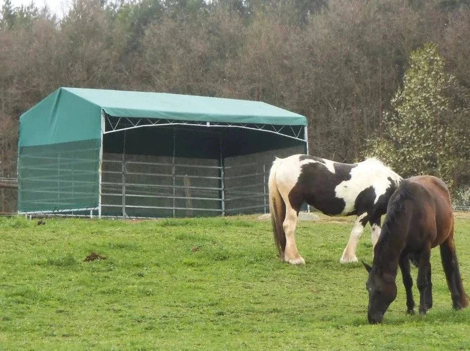 Plachtový přístřešek pro koně 3 x 6 m