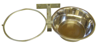 Krmítko dvojité pevné 2 x 4 l, včetně misek